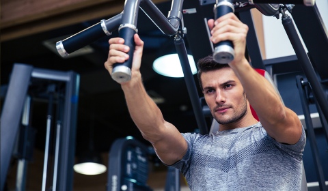 The best arm machines at the gym