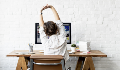 Desk stretches we should all be doing